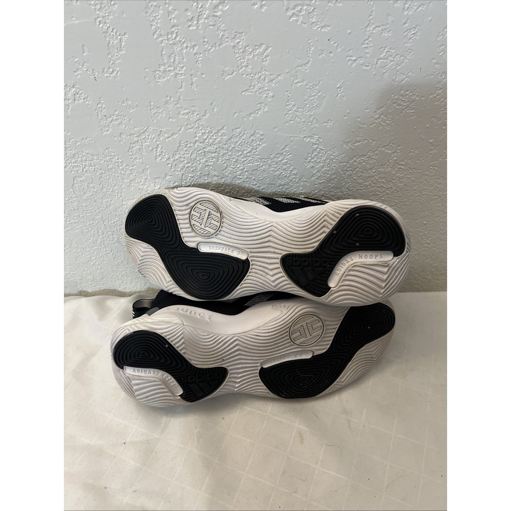 Adidas Harden Stepback‎ 3 Mens 10 Womens 11 Core Black White GY8630 Basketball - Picture 4 of 8